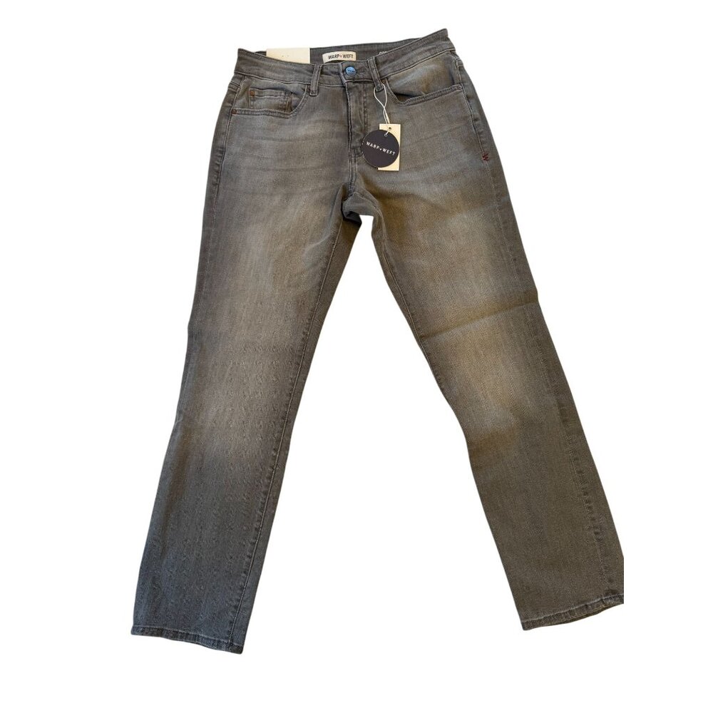 Warp + Weft ORD Smoke Straight Jeans 29X32 Treated With HeiQ Viroblock Technolog